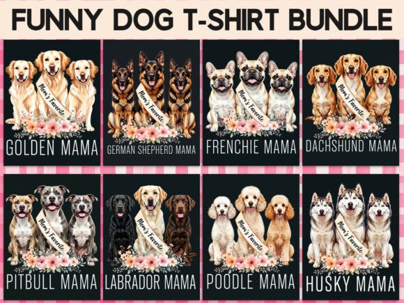 Celebrate the Bond: The Ultimate Dog Mom PNG Design Bundle