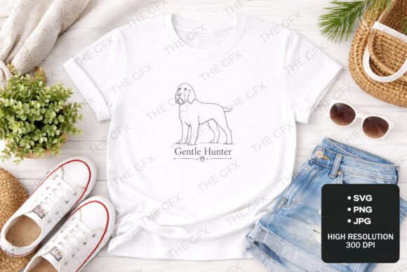 Embrace the Adventurous Spirit: The Gentle Hunter Dog SVG