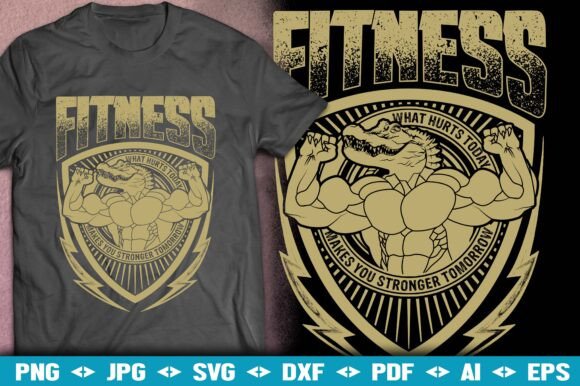 Fitness T-Shirt Design: Powering Up Your Active Brand