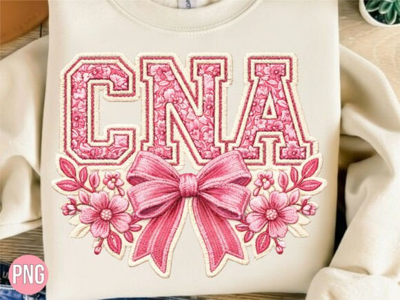 Softening Your Brand with the CNA Pink Floral Nursing Bow Design PNG