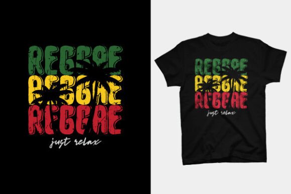 T Shirt Design - Reggae: Vibrant Art for Your Apparel Line