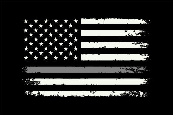 Thin Grey Line: A Design for Patriotic Apparel and Beyond