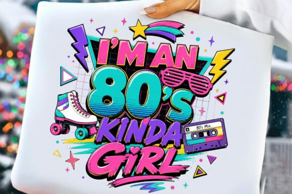 Unleash Nostalgia: The Ultimate 80s Girl T-Shirt Design